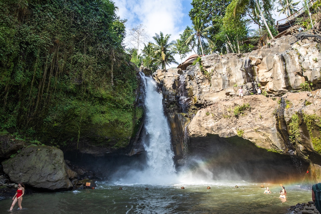 Tegenungan Waterfall near Ubud - Ubud Trips Bali