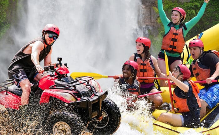 Bali Adventure - Best ATV Quad Bike and White Water Rafting in Bali